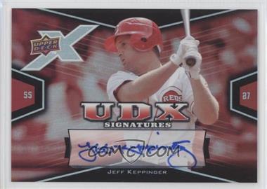 2008 Upper Deck X - UDX Signatures #JK - Jeff Keppinger