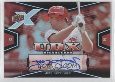 2008 Upper Deck X - UDX Signatures #JK - Jeff Keppinger