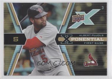 2008 Upper Deck X - Xponential3 #X3-AP - Albert Pujols