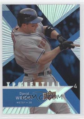 2008 Upper Deck X - Xponential4 #X4-DW - David Wright