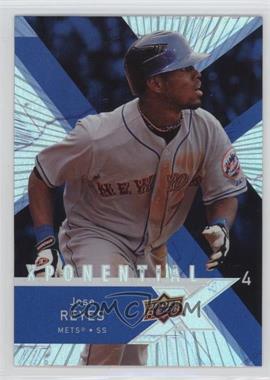 2008 Upper Deck X - Xponential4 #X4-JR - Jose Reyes