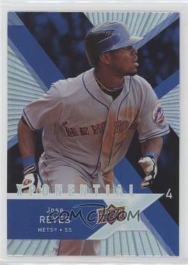 2008 Upper Deck X - Xponential4 #X4-JR - Jose Reyes