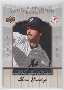 2008 Upper Deck Yankee Stadium Legacy Final Season Box Set - [Base] #53 - Ron Guidry