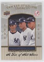 Mariano Rivera, Derek Jeter, Alex Rodriguez