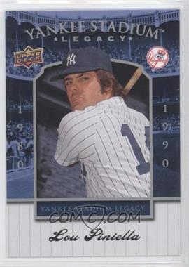 2008 Upper Deck Yankee Stadium Legacy Stadium Box Set - [Base] #60 - Lou Piniella