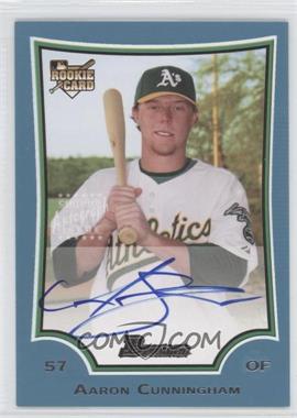 2009 Bowman - [Base] - Blue #224 - Aaron Cunningham /500