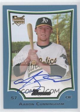 2009 Bowman - [Base] - Blue #224 - Aaron Cunningham /500