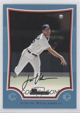 2009 Bowman - [Base] - Blue #90 - Justin Verlander /500