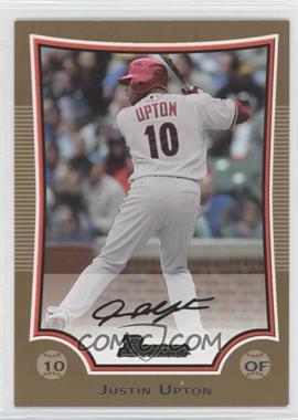 2009 Bowman - [Base] - Gold #138 - Justin Upton