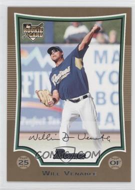 2009 Bowman - [Base] - Gold #218 - Will Venable