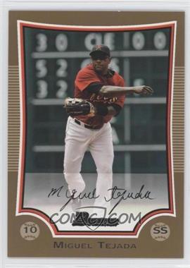 2009 Bowman - [Base] - Gold #97 - Miguel Tejada