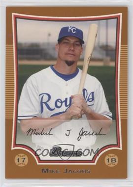 2009 Bowman - [Base] - Orange #47 - Mike Jacobs /250 [EX to NM]