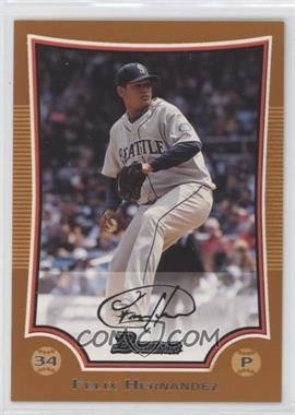 2009 Bowman - [Base] - Orange #50 - Felix Hernandez /250