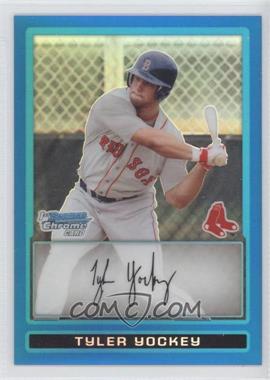 2009 Bowman - Chrome Prospects - Blue Refractor #BCP26 - Tyler Yockey /150