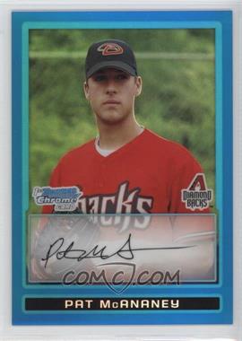 2009 Bowman - Chrome Prospects - Blue Refractor #BCP76 - Pat McAnaney /150