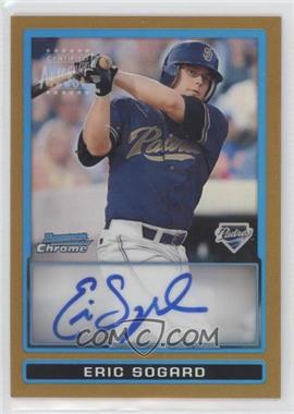 2009 Bowman - Chrome Prospects - Gold Refractor #BCP127 - Eric Sogard /50