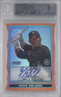 Greg Halman [BGS 9 MINT] #/25