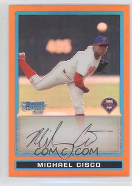 2009 Bowman - Chrome Prospects - Orange Refractor #BCP90 - Michael Cisco /25