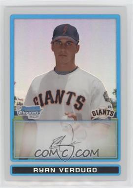 2009 Bowman - Chrome Prospects - Refractors #BCP78 - Ryan Verdugo /599