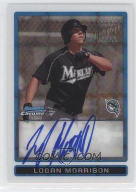 2009 Bowman - Chrome Prospects - X-Fractor #BCP112.1 - Logan Morrison /250