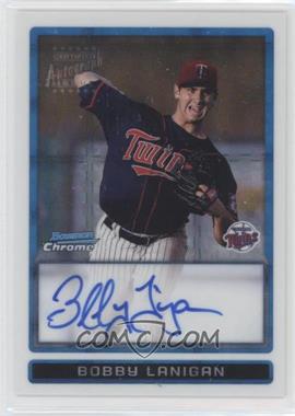 2009 Bowman - Chrome Prospects - X-Fractor #BCP124 - Bobby Lanigan /250