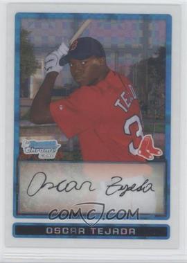 2009 Bowman - Chrome Prospects - X-Fractor #BCP2 - Oscar Tejada /299