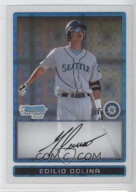 2009 Bowman - Chrome Prospects - X-Fractor #BCP53 - Edilio Colina /299