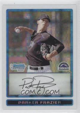 2009 Bowman - Chrome Prospects - X-Fractor #BCP59 - Parker Frazier /299