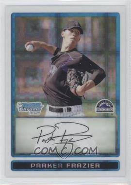 2009 Bowman - Chrome Prospects - X-Fractor #BCP59 - Parker Frazier /299