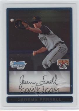 2009 Bowman - Chrome Prospects #BCP28 - Jeremy Farrell