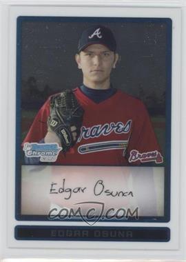 2009 Bowman - Chrome Prospects #BCP33 - Edgar Osuna