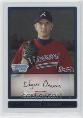 2009 Bowman - Chrome Prospects #BCP33 - Edgar Osuna