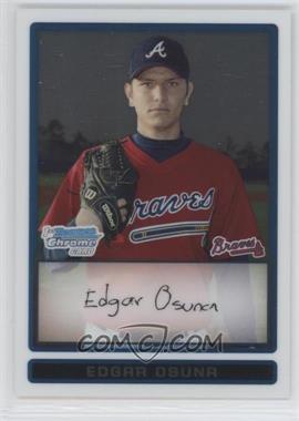 2009 Bowman - Chrome Prospects #BCP33 - Edgar Osuna