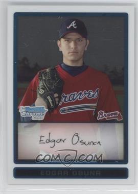 2009 Bowman - Chrome Prospects #BCP33 - Edgar Osuna