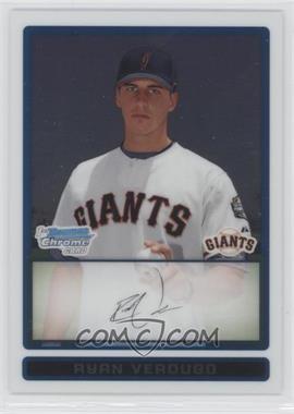 2009 Bowman - Chrome Prospects #BCP78 - Ryan Verdugo