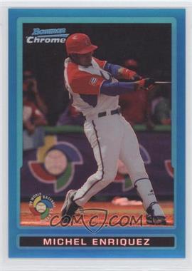2009 Bowman - Chrome World Baseball Classic - Blue Refractor #BCW4 - Michel Enriquez /150