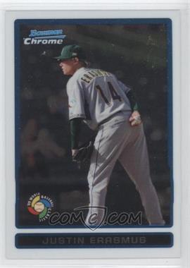 2009 Bowman - Chrome World Baseball Classic #BCW11 - Justin Erasmus