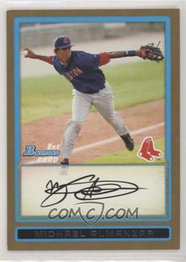 2009 Bowman - Prospects - Gold #BP5 - Michael Almanzar