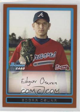 2009 Bowman - Prospects - Orange #BP33 - Edgar Osuna /250