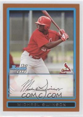 2009 Bowman - Prospects - Orange #BP72 - Michael Swinson /250