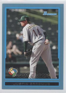 2009 Bowman - World Baseball Classic - Blue #BW11 - Justin Erasmus /500