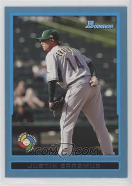 2009 Bowman - World Baseball Classic - Blue #BW11 - Justin Erasmus /500