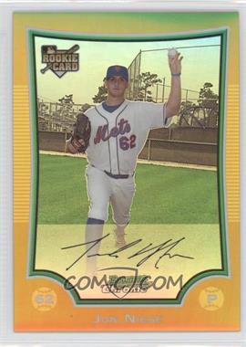 2009 Bowman Chrome - [Base] - Gold Refractor #210 - Jonathon Niese /50