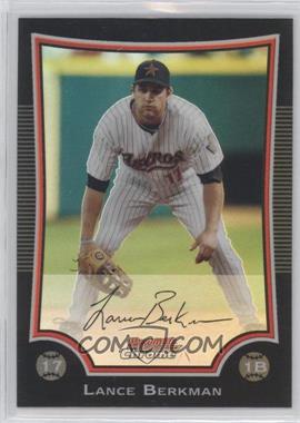 2009 Bowman Chrome - [Base] - Refractor #143 - Lance Berkman