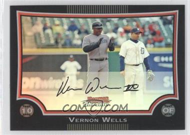 2009 Bowman Chrome - [Base] - Refractor #167 - Vernon Wells