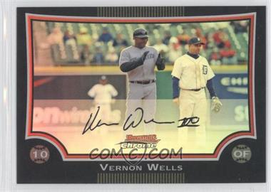 2009 Bowman Chrome - [Base] - Refractor #167 - Vernon Wells