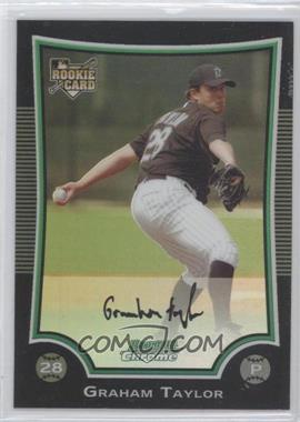 2009 Bowman Chrome - [Base] - Refractor #197 - Graham Taylor