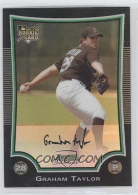 2009 Bowman Chrome - [Base] - Refractor #197 - Graham Taylor