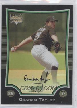 2009 Bowman Chrome - [Base] - Refractor #197 - Graham Taylor