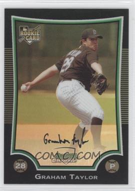 2009 Bowman Chrome - [Base] - Refractor #197 - Graham Taylor